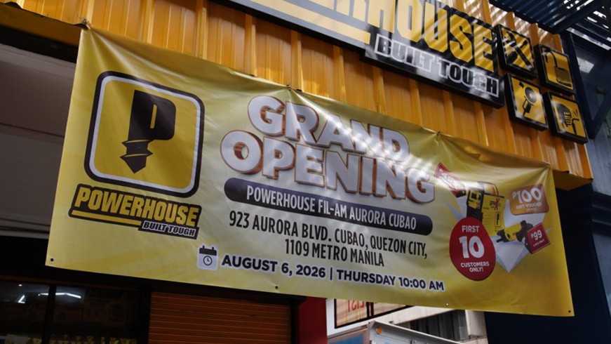 Filam Celebrates Powerhouse&nbsp;Tools Grand&nbsp;Opening in&nbsp;Cubao
